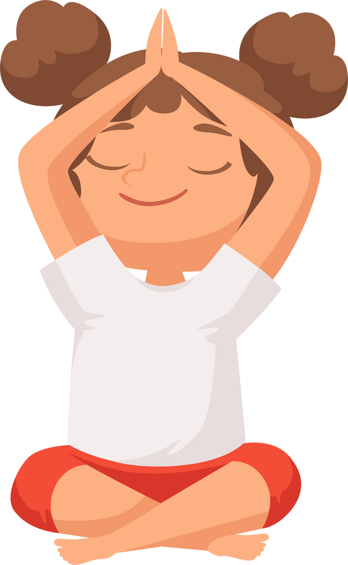 yoga parents kids making exercises yoga meditation